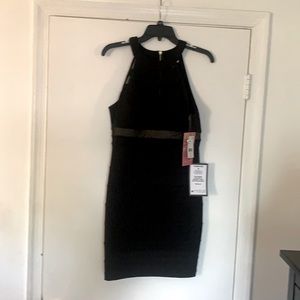 Black cocktail dress